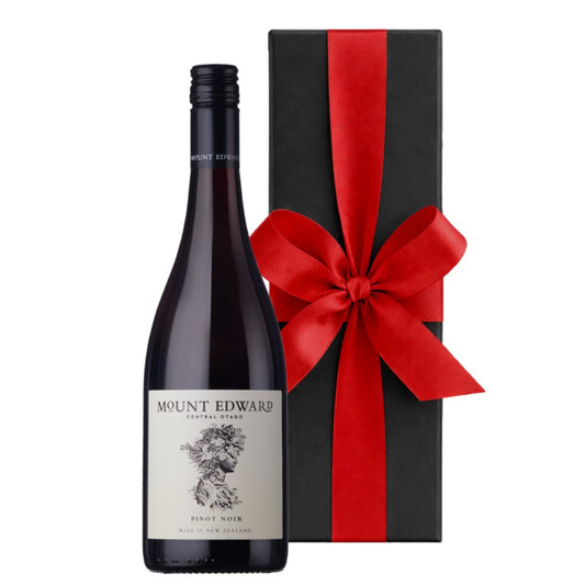 Mount Edward Pinot Noir Central Otago in Black Gift Box