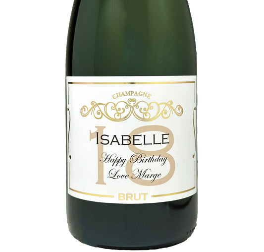 Personalised 18th Birthday Champagne – Baron Fuente Classic Cuvée Brut