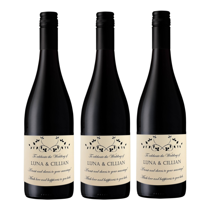 3 Bottles Personalised Cabernet Sauvignon - Wine Gift