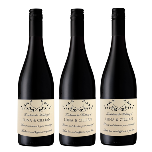 3 Bottles Personalised Cabernet Sauvignon - Wine Gift