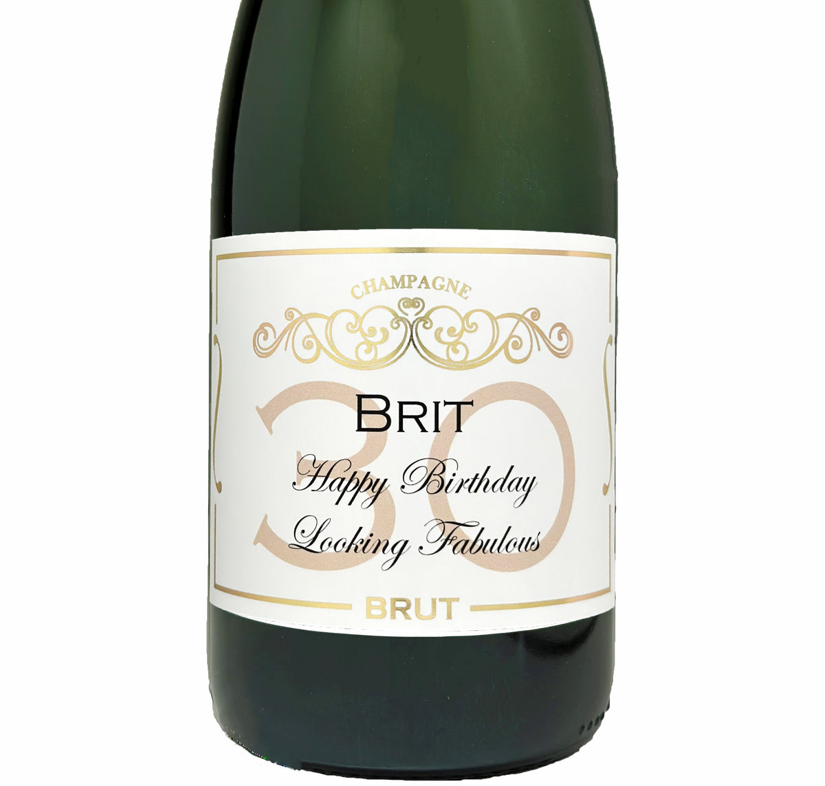 Personalised 30th Birthday Champagne – Baron Fuente Classic Cuvée Brut