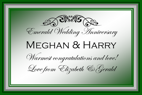 Emerald Anniversary