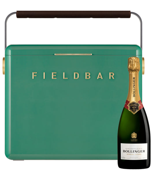 Bollinger Champagne & Fieldbar Large Cooler Gift Set - Parisian Green