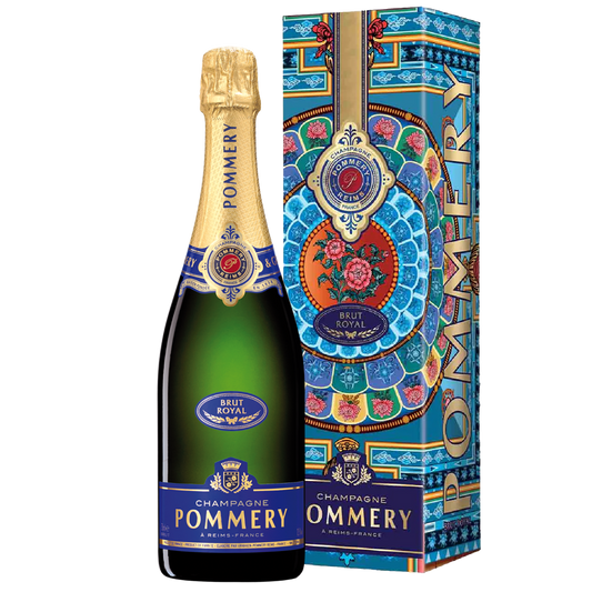 Personalised Pommery Brut Royal Champagne - Limited Edition Gift Box