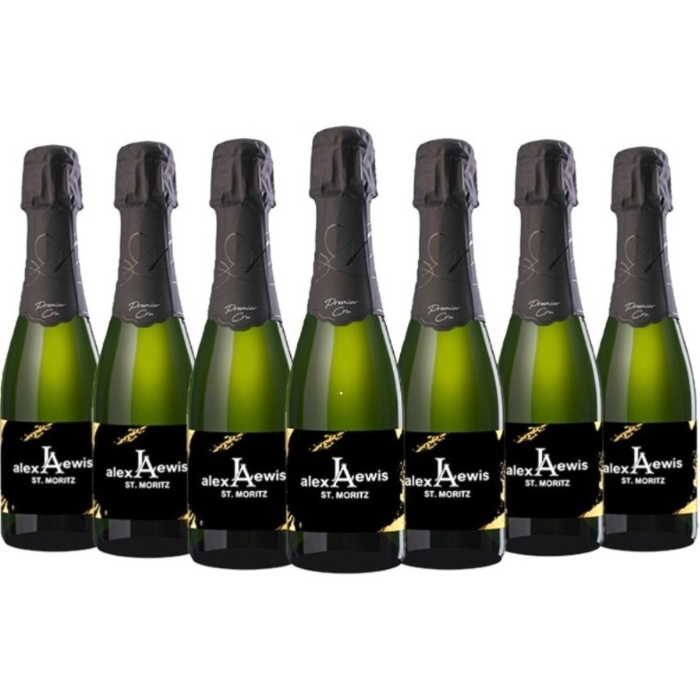 Miniature Premier Cru Champagne with Corporate Logo