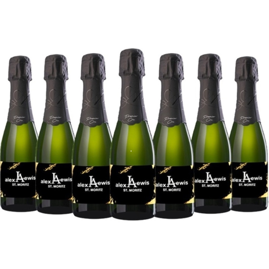 Miniature Premier Cru Champagne with Corporate Logo
