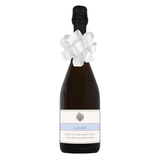 The Little Sparkle New Baby Boy Prosecco Gift