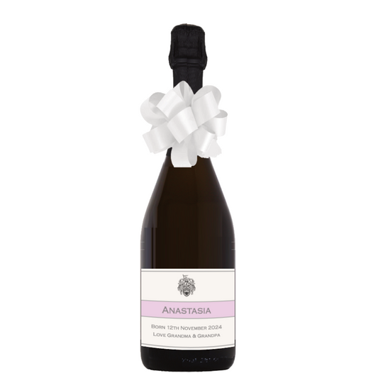 The Little Sparkle New Baby Girl Prosecco Gift