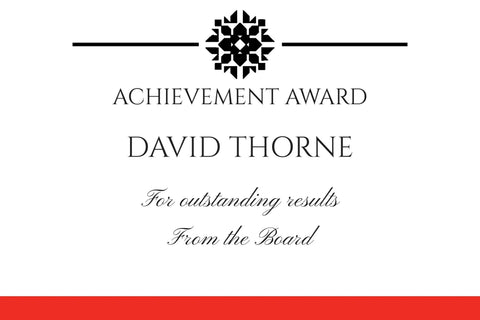 Black Motif Achievement Award