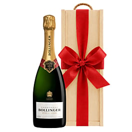 Bollinger Special Cuvée Champagne in Deluxe Wooden Gift Box