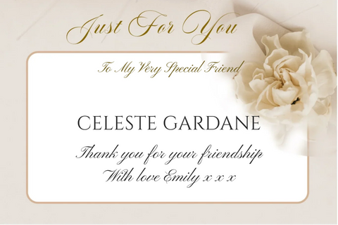 Celeste Gardane Thank You