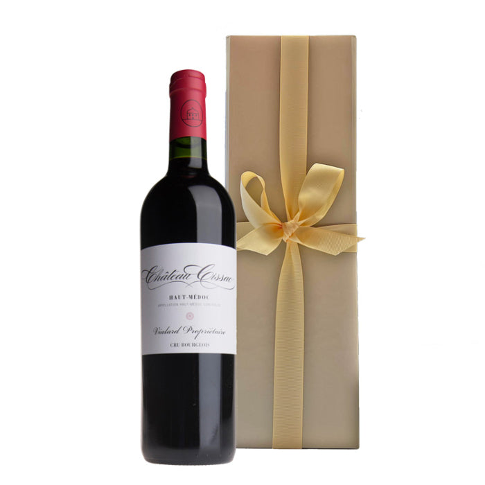 Chateau Cissac Haut Medoc, Gold Box - Luxury Wine Gift