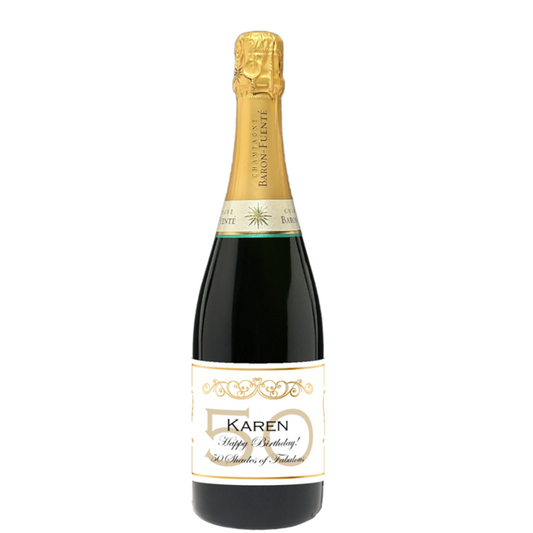 Personalised Classic Cuvée Champagne bottle
