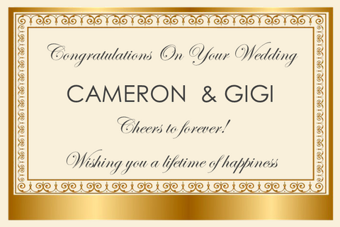 Classic Gold Wedding