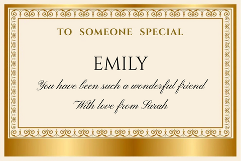 Classic Gold Frame