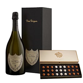 Dom Perignon Vintage 2017 with Willie's sea salt truffles (large)
