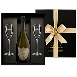 Dom Pérignon Vintage 2017 Champagne & Flutes Gift Box