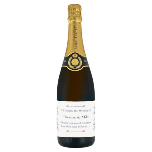 Personalised Grande Réserve Champagne bottle