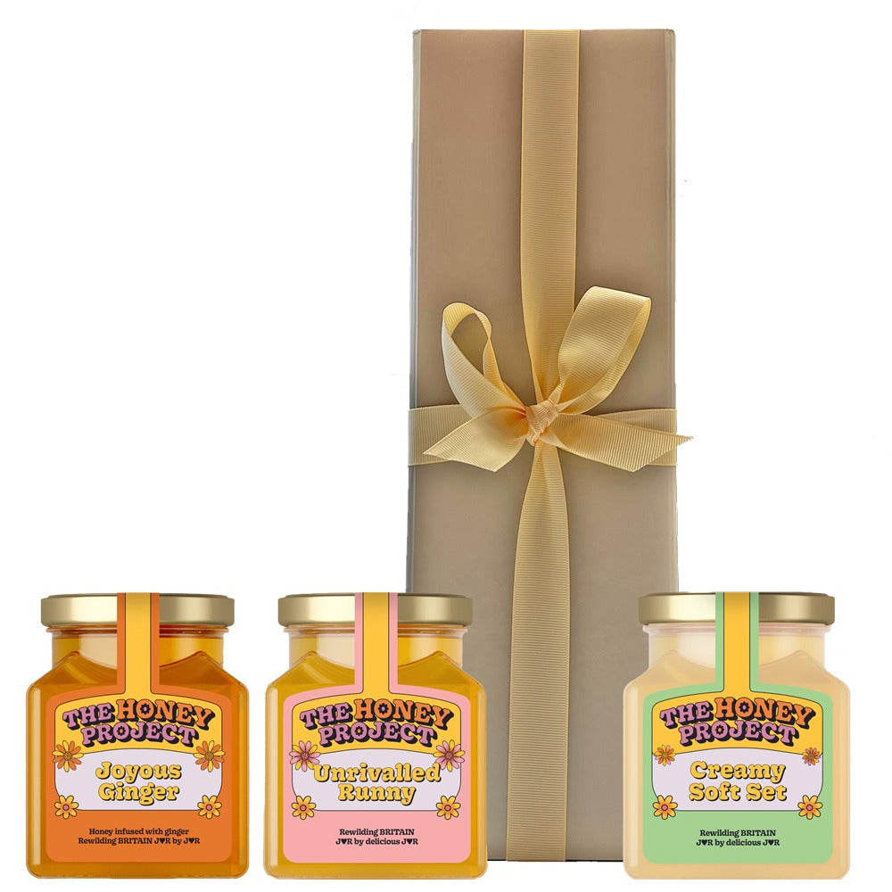 The Honey Lovers Gift Set – Gold Gift Box
