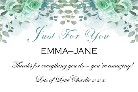 Emma-Jane Sage Floral Thank You