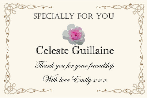 Celeste Guillaine Rose Thank You
