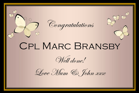 Cpl Marc Bransby Congratulations
