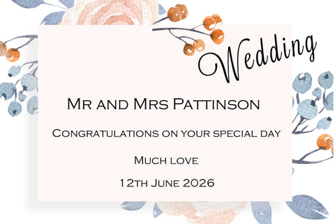 Pastel Berries Wedding