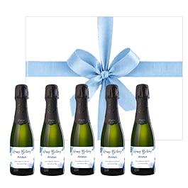 La Charmant Personalised Mini Champagne Quintet