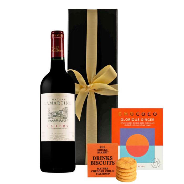 Chateau Lamartine Malbec with Biscuits & Chocolate