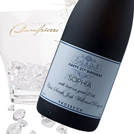 Personalised 21st Birthday Prosecco Bottle