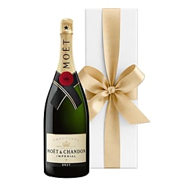 Moet Brut Imperial Champagne Magnum 150cl in White Presentation Box