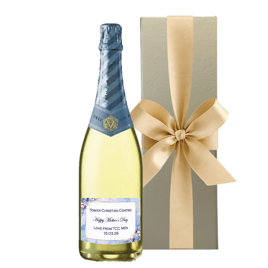 Non-Alcoholic Cava – Gold Presentation Box