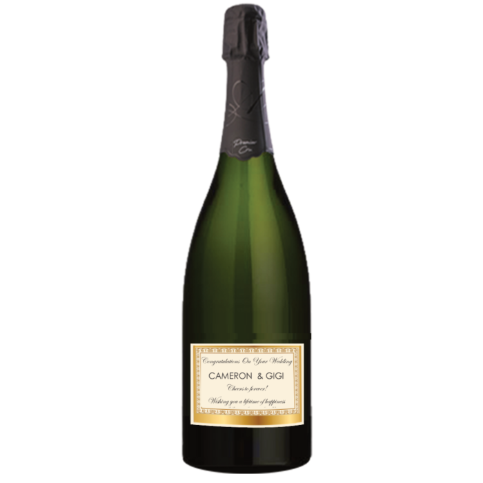 Personalised Premier Cru Champagne Magnum