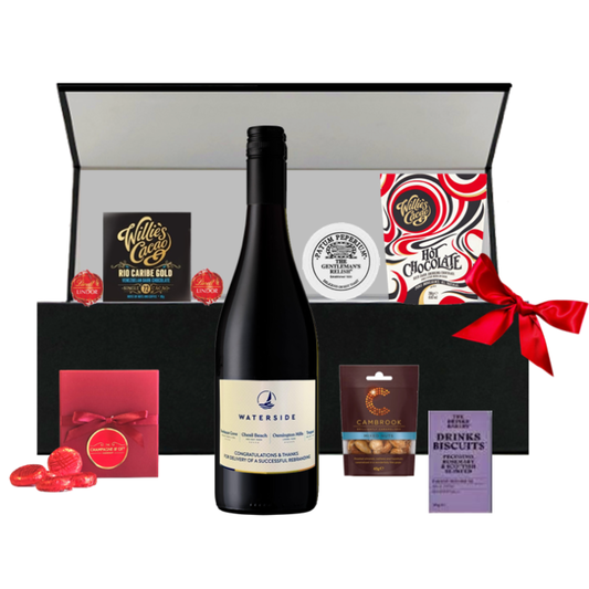 The Thank You Red Wine Hamper - Personalised Gift