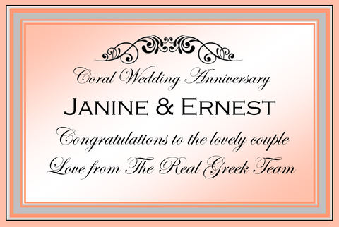 Coral Anniversary
