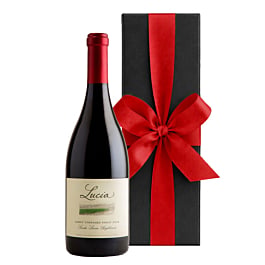Pisoni Lucia Garys' Vineyard Pinot Noir 2021 wine gift in black box