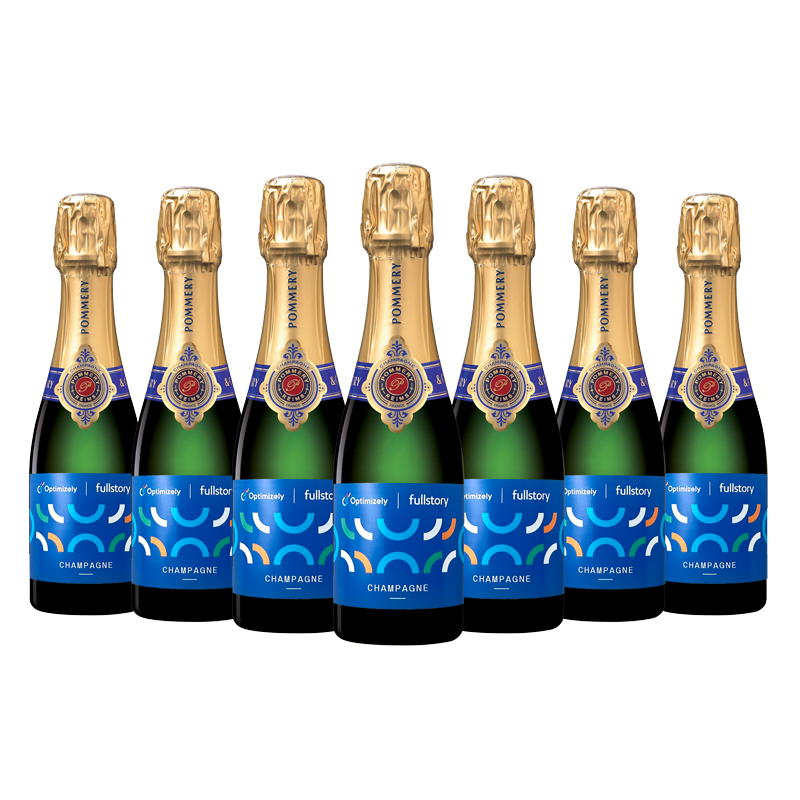 Personalised Mini Pommery Brut Royal Champagne