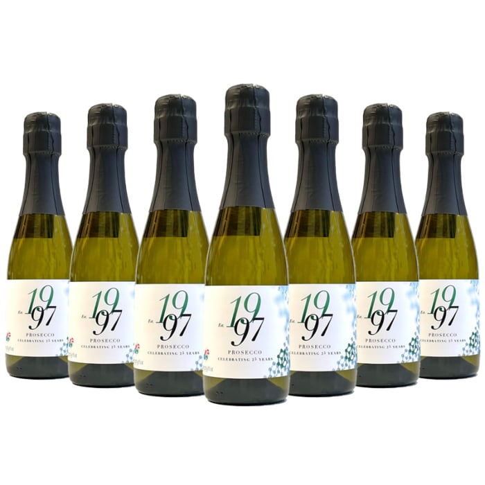 Personalised Corporate Mini Prosecco with Custom Logo