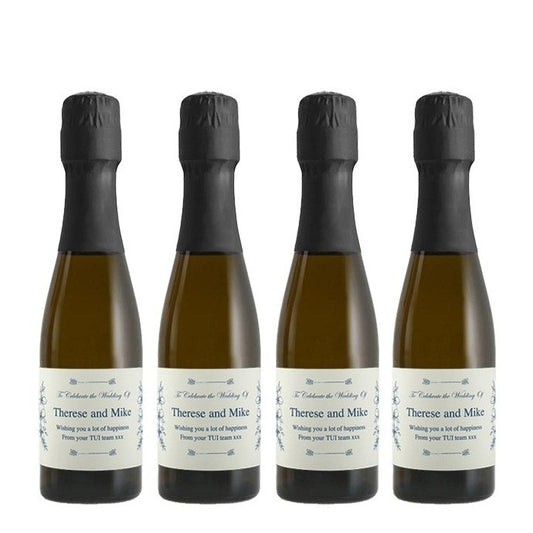 Personalised Mini Prosecco Bottle, 20cl