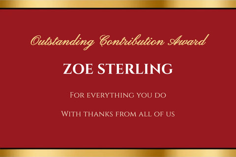 Red Gold Outstanding Contribution Award