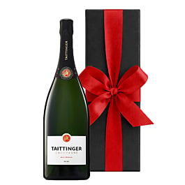 TAITTINGER Brut Reserve Champagne Magnum in Black Gift Box