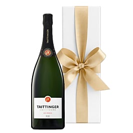 TAITTINGER Brut Reserve Champagne Magnum in White Gift Box