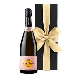 Veuve Clicquot Rosé in Black Gift Box