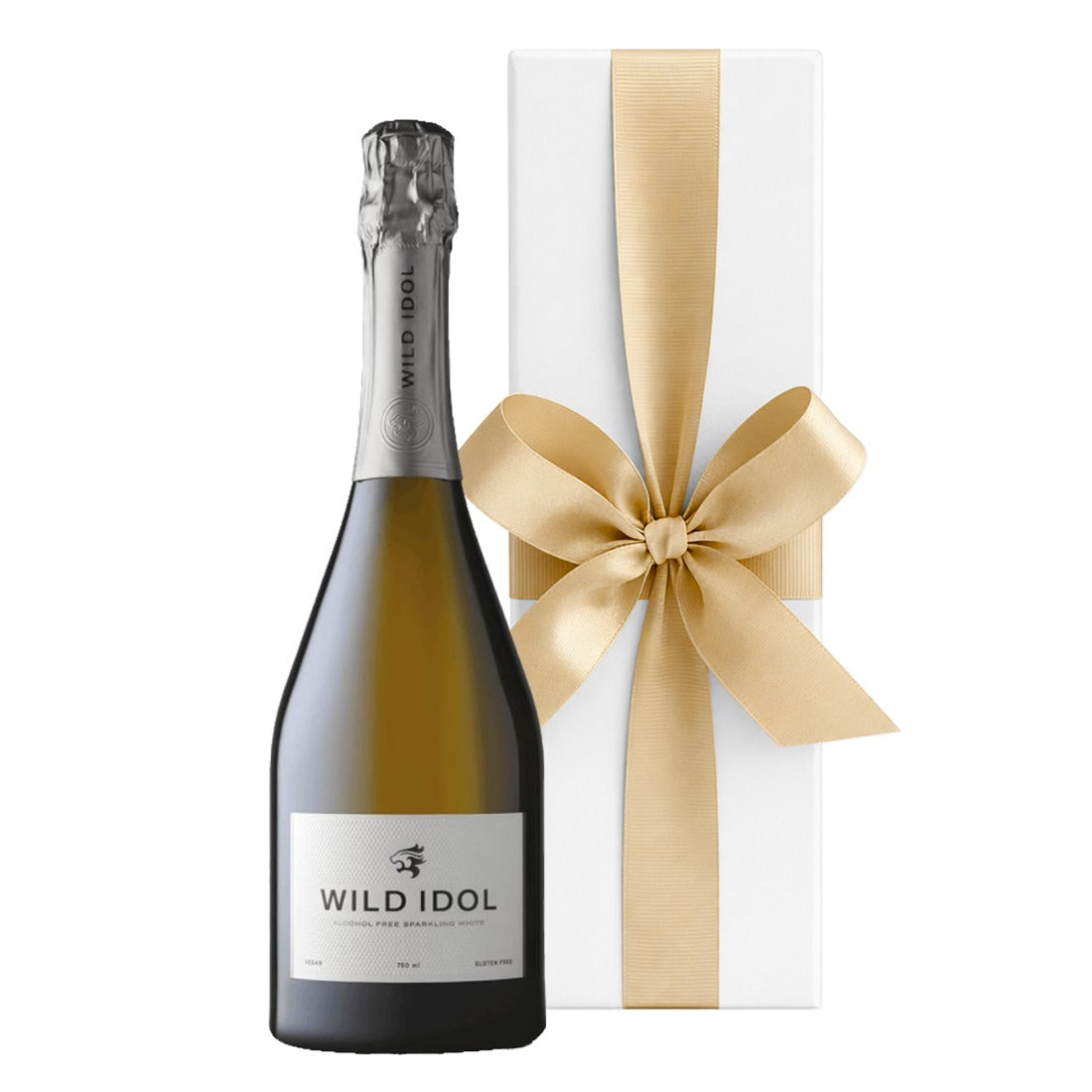 Wild Idol Alcohol-Free Sparkling White – White Gift Box